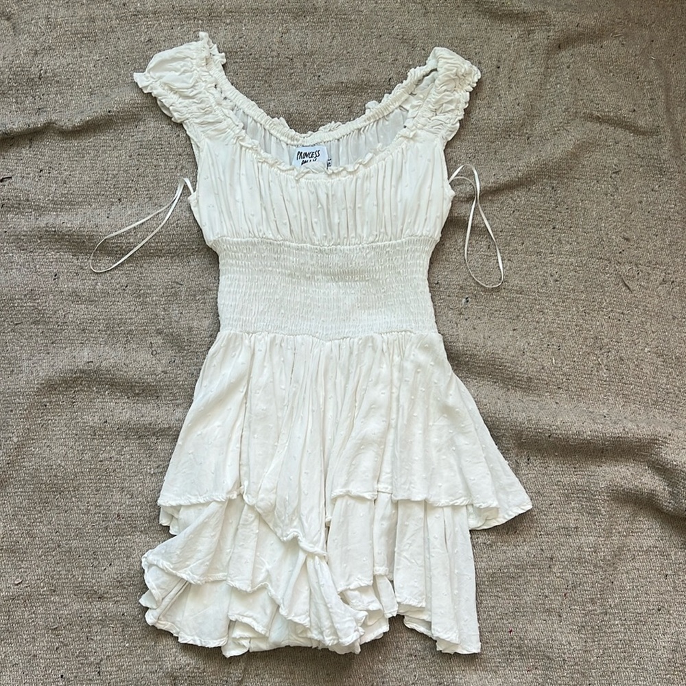 Princess Polly White Romper 🕊️